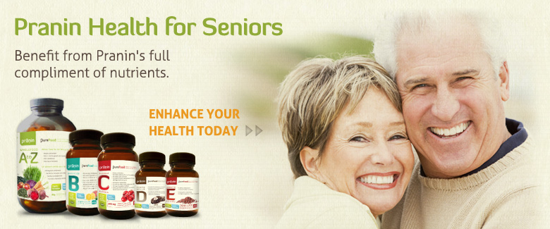 Pranin Organic for Seniors - Benefit from Pranin's full compliment of nutrients
